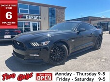 2017 FORD MUSTANG GT Premium 5.0L 6Speed Red Leather Performan