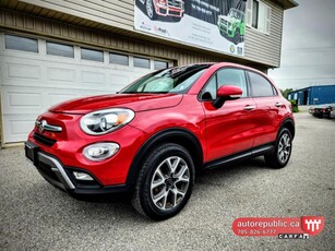 Used 2016 Fiat 500 X Trekking AWD Loaded Certified Low Kms Extended War for Sale in Orillia, Ontario