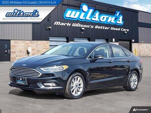 Used 2017 Ford Fusion SE, Leather, Nav, Heated Seats, Bluetooth, Rear Camera, Power Seat, Alloy Wheels and more! for Sale in Guelph, Ontario
