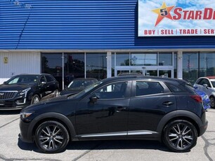 Used 2018 Mazda CX-3 GT LEATHER SUNROOF H-SEAT! WE FINANCE ALL CREDIT! for Sale in London, Ontario