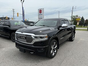Used 2020 RAM 1500 Longhorn Crew Cab 4x4 ~Nav ~Leather ~Pano Moonroof for Sale in Barrie, Ontario