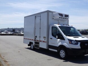 Used 2021 Ford Transit T-350 Reefer 12 Foot Cube Van Reefer for Sale in Burnaby, British Columbia