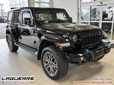 Used Jeep Wrangler 4xe PHEV 2023 for sale in Victoriaville, Quebec