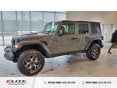 Used Jeep Wrangler Unlimited 2021 for sale in Sherbrooke, Quebec