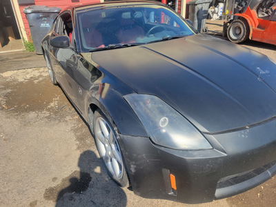 2003 Nissan 350Z SPORT,CUIR ROUGE,PNEU D'HIVERS