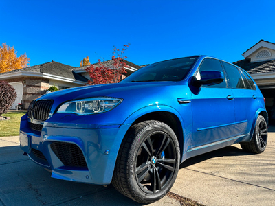 2013 BMW X5M with Adaptive LED in MONTE CARLO BLUE. FULLY LOADED