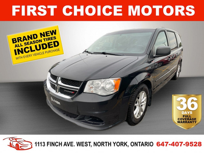 2013 DODGE GRAND CARAVAN SXT ~AUTOMATIC, FULLY CERTIFIED WITH WA