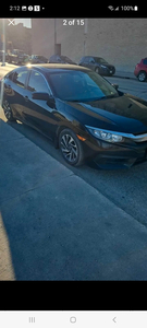 2016 Honda Civic with with winter tires