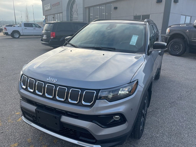 2022 Jeep Compass LIMITED,LEATHER,SUNROOF,AWD,NO ACCIDENTS