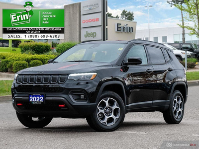 2022 Jeep Compass TRAILHAWK ELITE 4X4 | Low KM'S! | Pano Roof |