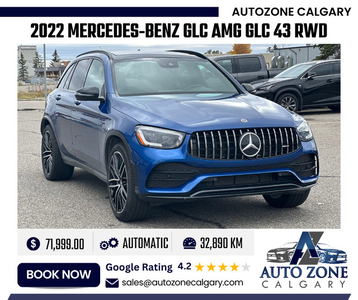 2022 Mercedes-Benz GLC AMG GLC 43 | $493.00 Bi-Weekly
