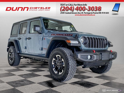 2024 Jeep Wrangler Unlimited Rubicon 4x4 | HEATED SEATS | $295 B