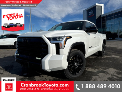 2024 Toyota Tundra Limited 3.4L 6CYL - 4X4 - HEATED AND COOLED L