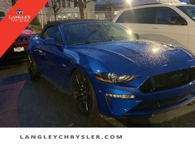 Used 2019 Ford Mustang GT Premium Convertible Accident Free Low KM for Sale in Surrey, British Columbia