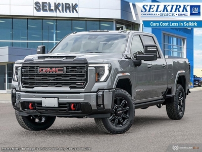 New 2024 GMC Sierra 2500 HD AT4 - Leather Seats - Cooled Seats for Sale in Selkirk, Manitoba