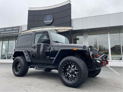 Used 2012 Jeep Wrangler Sport 4WD HARDTOP LIFTED WINCH BUMPERS for Sale in Langley, British Columbia