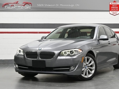 Used 2013 BMW 5 Series 528i 360CAM Navigation Sunroof Blindspot for Sale in Mississauga, Ontario