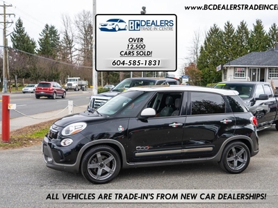 Used 2014 Fiat 500 L Trekking, 145k, Full Sized Fiat, Navigation, Glass Roof! for Sale in Surrey, British Columbia