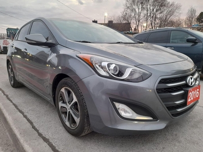 Used 2016 Hyundai Elantra GT GLS-4 CYL-PANORAMA ROOF-BLUETOOTH-AUX-USB-ALLOYS for Sale in Scarborough, Ontario