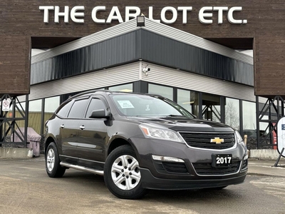 Used 2017 Chevrolet Traverse LS 8 SEATER!!! CD PLAYER, BACK UP CAMERA, BLUETOOTH, CRUISE CONTROL!! for Sale in Sudbury, Ontario