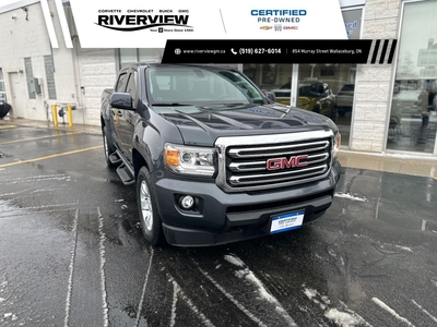 Used 2017 GMC Canyon SLE TRAILERING PACKAGE NO ACCIDENTS 4WD TONNEAU COVER l REAR VIEW CAMERA for Sale in Wallaceburg, Ontario