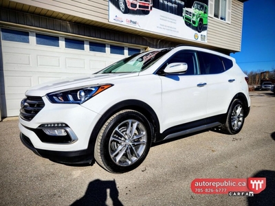Used 2017 Hyundai Santa Fe Sport Limited AWD Certified Loaded No Accidents Ex for Sale in Orillia, Ontario
