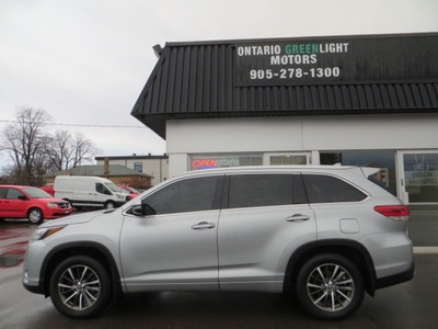 Used 2018 Toyota Highlander CERTIFIED, XLE, AWD, LEATHER, SUNROOF, ALLOYS, FO for Sale in Mississauga, Ontario