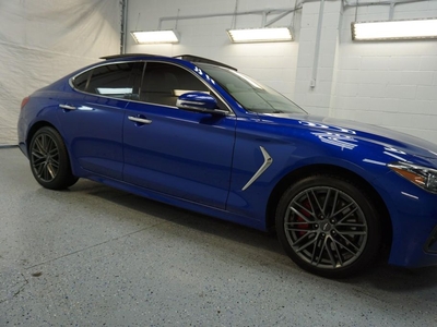 Used 2019 Genesis G70 3.3T AWD DYNAMIC-ADVANCED CERTIFIED CAMERA NAV BLUETOOTH LEATHER HEATED SEATS SUNROOF CRUISE ALLOYS for Sale in Milton, Ontario