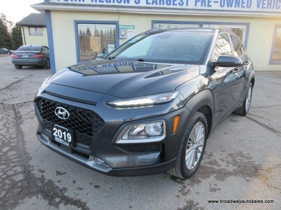 Used 2019 Hyundai KONA ALL-WHEEL DRIVE SEL-MODEL 5 PASSENGER 2.0L - DOHC.. DRIVE-MODE-SELECT.. LEATHER.. HEATED SEATS & WHEEL.. BACK-UP CAMERA.. POWER SUNROOF.. for Sale in Bradford, Ontario