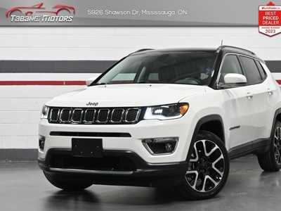 Used 2019 Jeep Compass Limited No Accident Beats Panoramic Roof Navi for Sale in Mississauga, Ontario