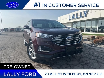 Used 2020 Ford Edge SEL, AWD, Moonroof, Nav, Leather! for Sale in Tilbury, Ontario