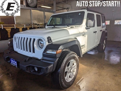 Used 2020 Jeep Wrangler Sport 4x4 AUTO STOP/START!! for Sale in Barrie, Ontario
