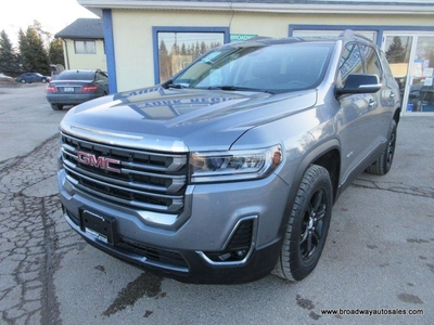 Used 2021 GMC Acadia ALL-WHEEL DRIVE AT4-MODEL 6 PASSENGER 3.6L - V6.. CAPTAINS.. 3RD ROW.. NAVIGATION.. DUAL SUNROOF.. LEATHER.. HEATED SEATS.. BACK-UP CAMERA.. for Sale in Bradford, Ontario