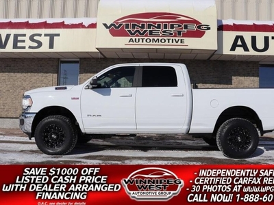 Used 2021 RAM 2500 BIG HORN 6.4L HEMI 4X4, P. SEAT, LOADED, AS NEW! for Sale in Headingley, Manitoba