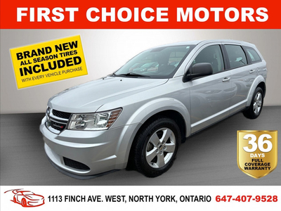 2013 DODGE JOURNEY SE ~AUTOMATIC, FULLY CERTIFIED WITH WARRANTY!