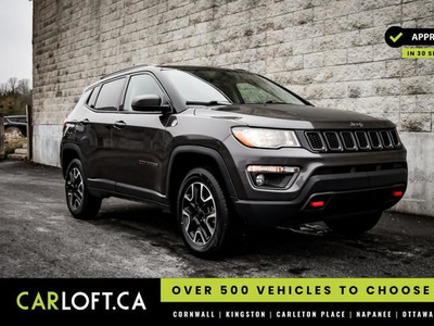 2021 Jeep Compass Trailhawk • HEATED SEATS/STEERING • R-V CAM
