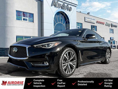 2022 INFINITI Q60 PURE | AWD | One Owner | 300HP | Leather Seats