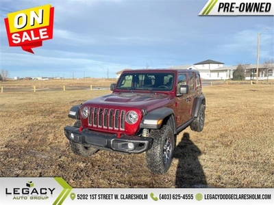 Used Jeep Wrangler 2021 for sale in Claresholm, Alberta