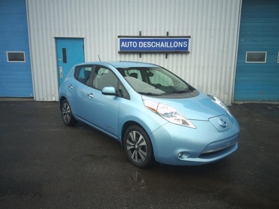 Used Nissan LEAF 2015 for sale in Deschaillons-Sur-Saint-Laurent, Quebec