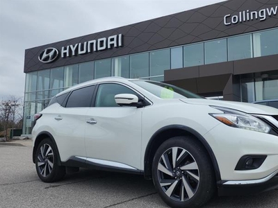 Used Nissan Murano 2017 for sale in Collingwood, Ontario