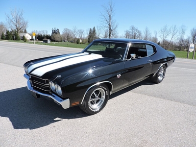 Used 1970 Chevrolet Chevelle 454 SS 4-Speed Cowl Induction With Warranty for Sale in Gorrie, Ontario