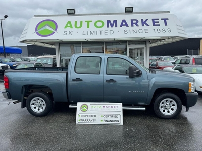 Used 2013 Chevrolet Silverado 1500 **ONLY 85,000KM'S! WT Crew 2WD INSPECTED W/BCAA MBRSHP & WRNTY! for Sale in Langley, British Columbia
