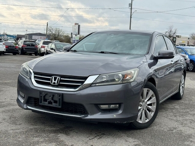 Used 2014 Honda Accord EX-L / CLEAN CARFAX / LEATHER / SUNROOF / LDW for Sale in Bolton, Ontario