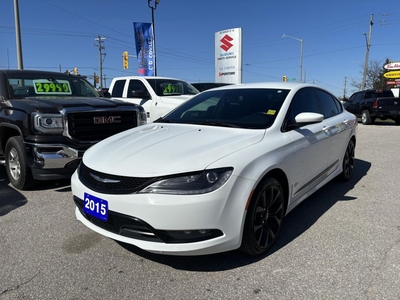 Used 2015 Chrysler 200 S AWD ~Nav ~Backup Camera ~Bluetooth ~Alloy Wheels for Sale in Barrie, Ontario