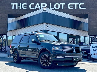 Used 2017 Lincoln Navigator Select 3RD ROW, SIRIUS XM, HEATED LEATHER SEATS, NAV, BACK UP CAM, SUNROOF!! for Sale in Sudbury, Ontario