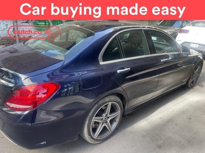 Used 2018 Mercedes-Benz C-Class C 300 w/ Rearview Cam, Bluetooth, Nav for Sale in Toronto, Ontario