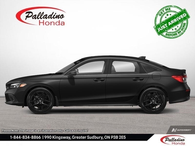 Used 2022 Honda Civic Sedan Sport - No Accidents - New Front & Rear Brakes for Sale in Sudbury, Ontario