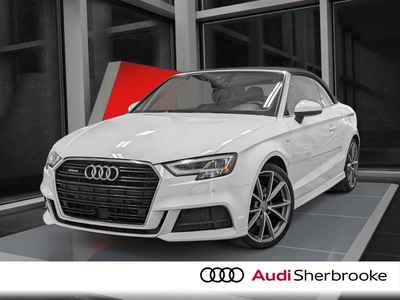 Used Audi A3 2018 for sale in Sherbrooke, Quebec