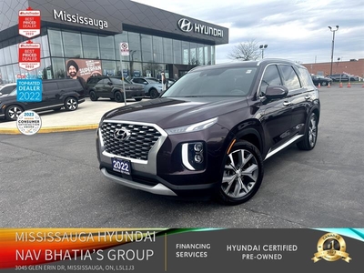 Used Hyundai Palisade 2022 for sale in Mississauga, Ontario