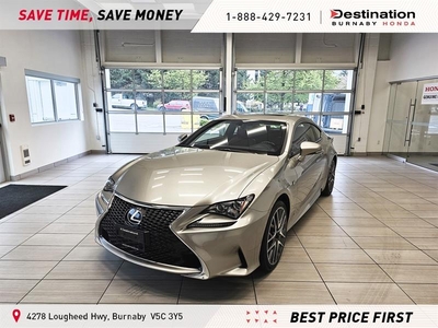 Used Lexus RC 2017 for sale in Burnaby, British-Columbia
